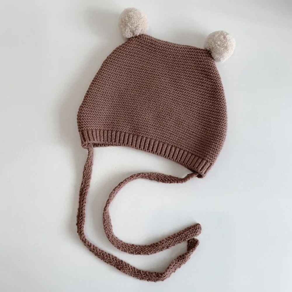 LeporidaeKinetic Knitted Beanie Premium Rabbit Ear Wool Hat For Infants 2