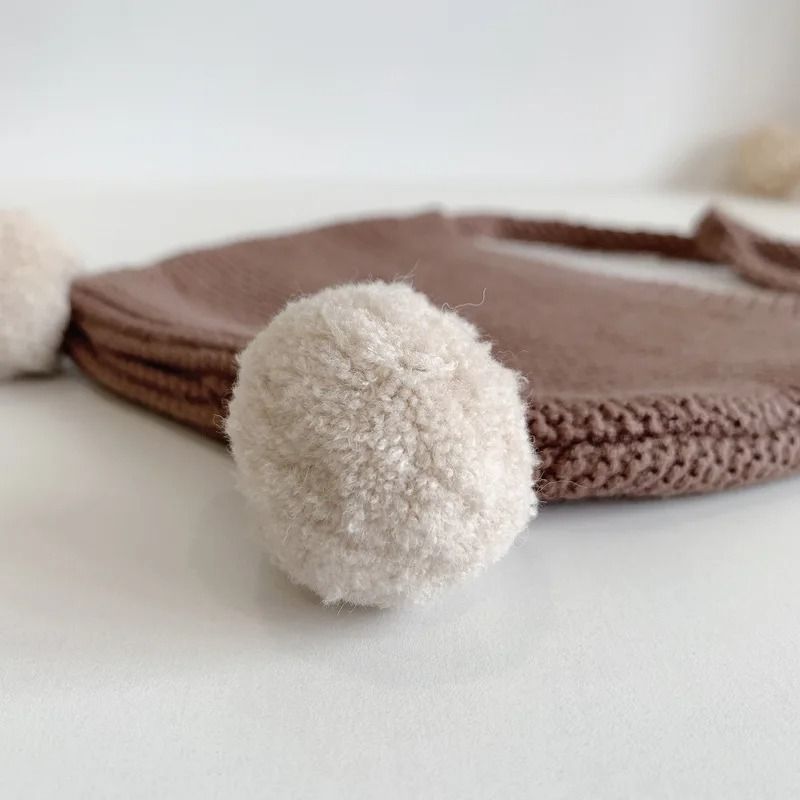 LeporidaeKinetic Knitted Beanie Premium Rabbit Ear Wool Hat For Infants 3