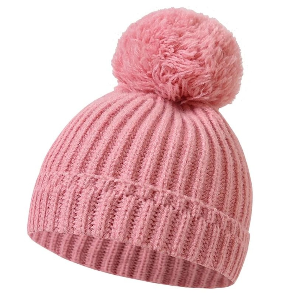 Elite Pompom Crochet Beanie Premium Knitted Thermal Headwrap For Newborns 10
