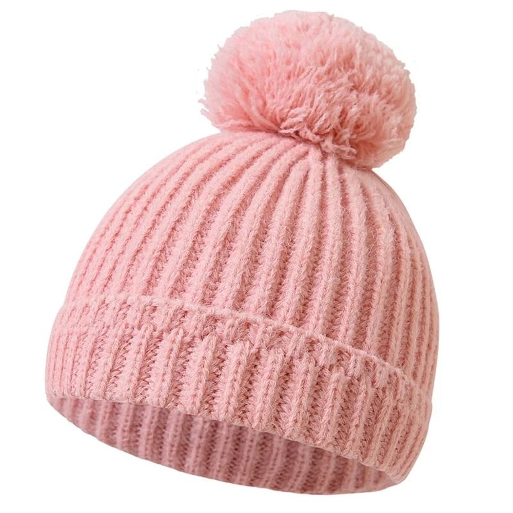 Elite Pompom Crochet Beanie Premium Knitted Thermal Headwrap For Newborns 7