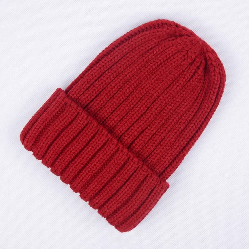 Universal Knit Skull Cap Premium Solid Color Crochet Beanie For Men Women Youth 1