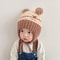 CartoonKinetic Lacing Beanie Premium AntiCold Knitted Hat For Toddlers 1