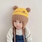 CartoonKinetic Lacing Beanie Premium AntiCold Knitted Hat For Toddlers 3