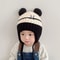 CartoonKinetic Lacing Beanie Premium AntiCold Knitted Hat For Toddlers 9