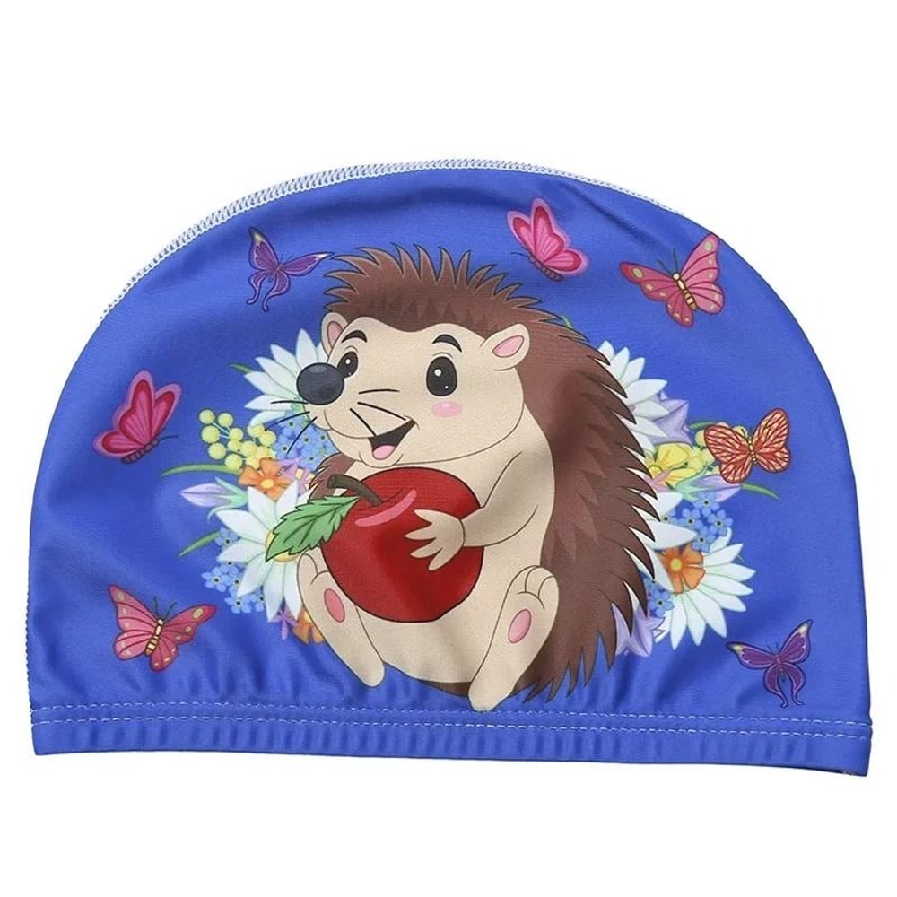 HydroKinetic Childrens Swim Cap Premium PU Waterproof Ear Protection 22