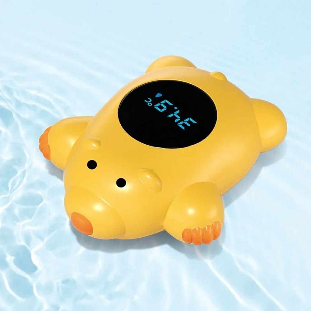 HydroKinetic Digital Bath Thermometer Premium Floating LED Safety Monitor 9