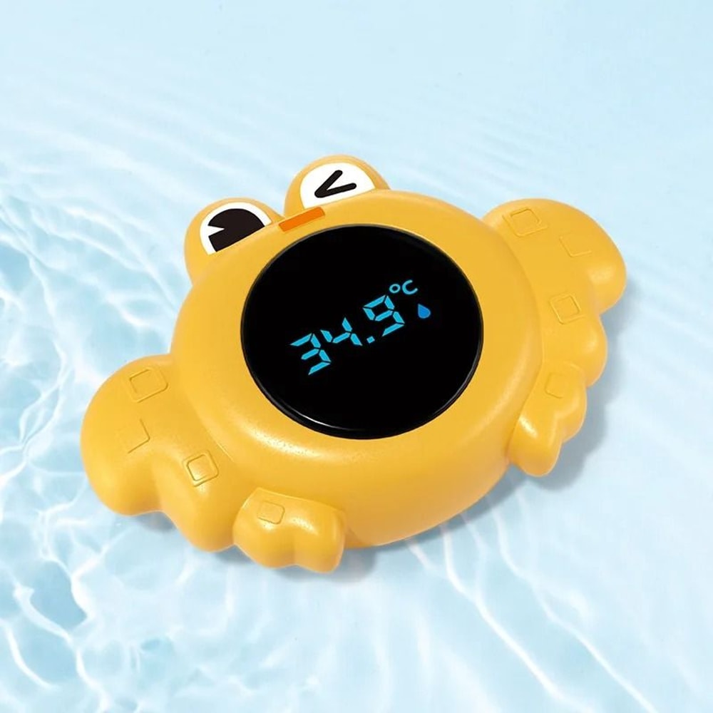 HydroKinetic Digital Bath Thermometer Premium Floating LED Safety Monitor 8