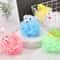 Cartoon Animal Loofah Premium Mesh Bath Pouf Body Scrubber For Kids 0