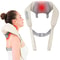 Cordless 4D Shiatsu Massager Premium Deep Tissue Neck Shoulder Kneading System 0