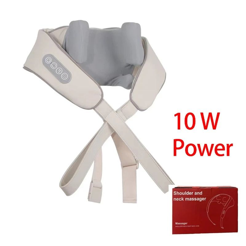 Cordless 4D Shiatsu Massager Premium Deep Tissue Neck Shoulder Kneading System 8