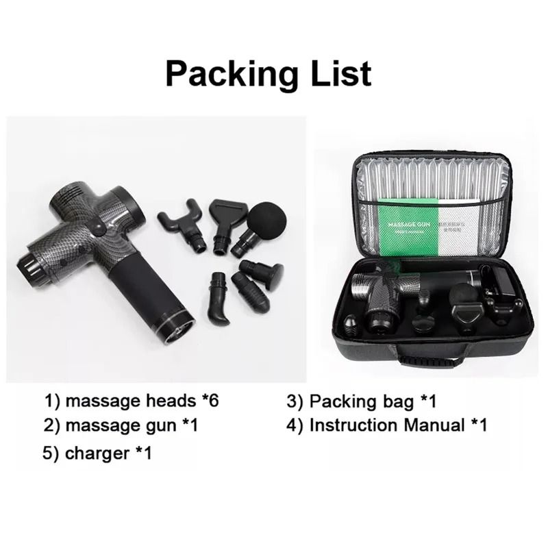 30Level Percussion Massage Gun Professional Deep Tissue Fascial System 5