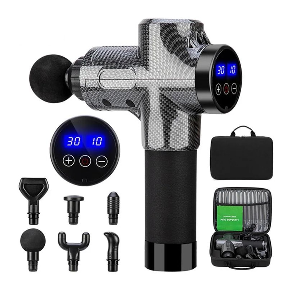 30Level Percussion Massage Gun Professional Deep Tissue Fascial System 7