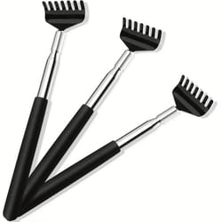 telescopic stainless steel back scratcher – premium extendable massage tool