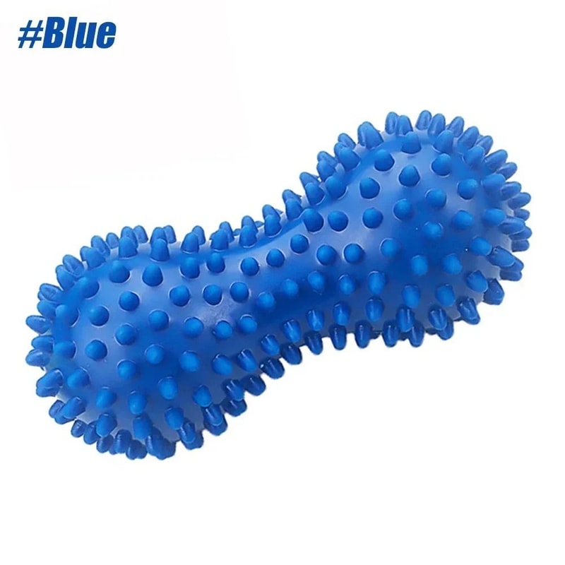 Spiky Peanut Massage Roller Premium Deep Tissue Muscle Relaxer For Back Feet 9