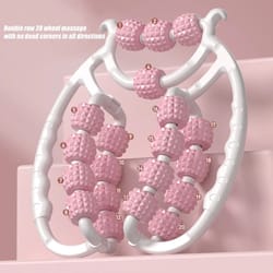 20-wheel kinetic muscle roller – premium trigger point massage stick for arms & elbows