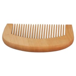engraved anti-static wooden comb – premium eco-friendly grooming tool