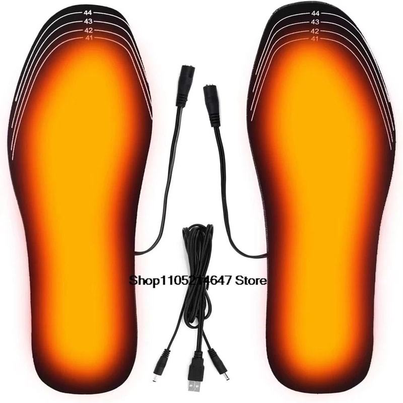 Carbon Fiber Thermal Insole System Premium USB Electric Foot Warming Pads 6