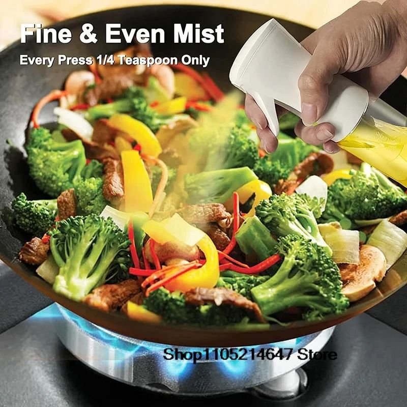 Precision Glass Oil Spray System Premium 220ml Culinary Mist Sprayer For BBQ Baking 2