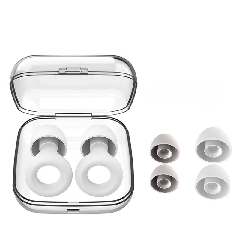 Acoustic Isolation Sleep System Premium Soundproof Silicone Earplugs For Rest Aquatics 6