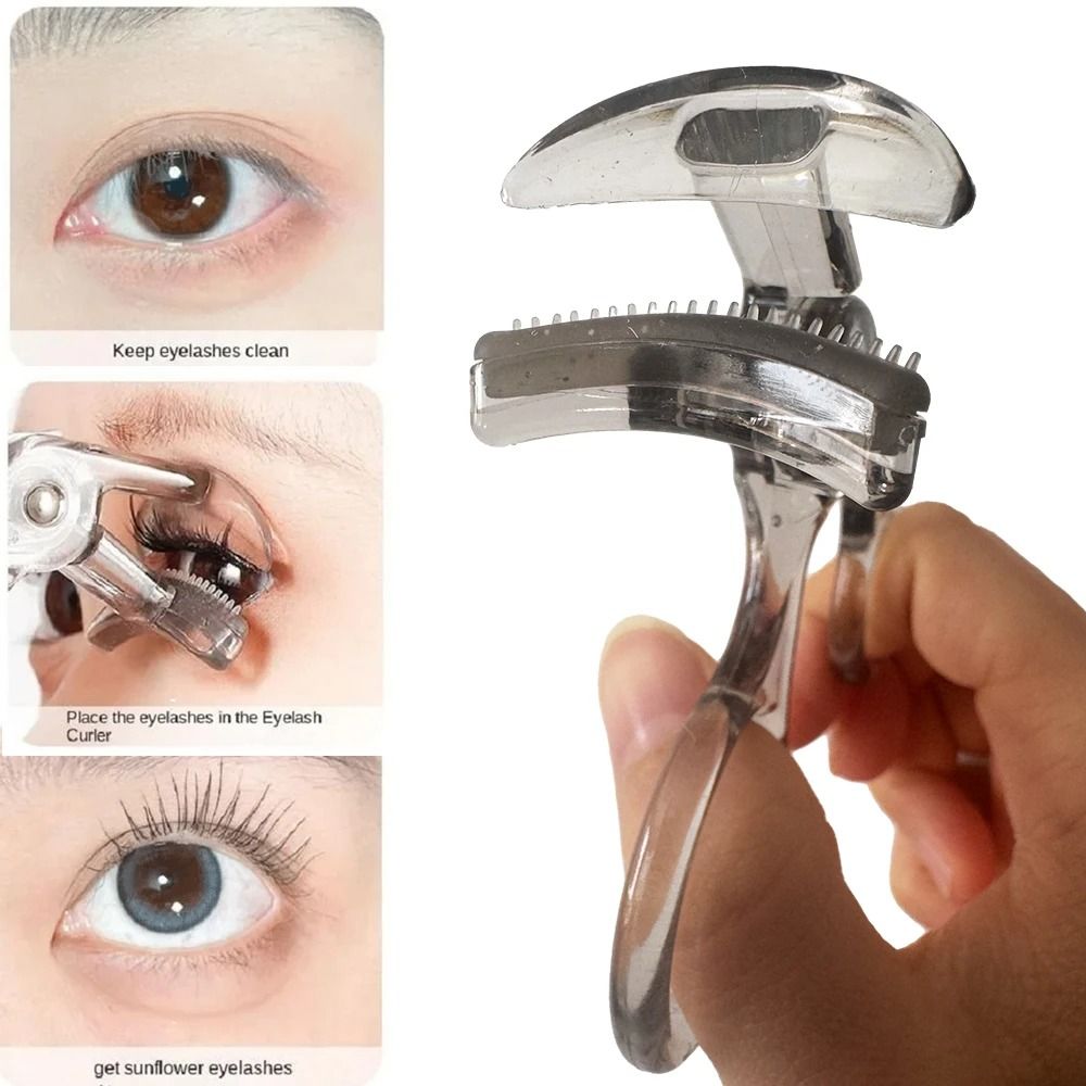 Precision DualAction Lash System Premium Wide Partial Eyelash Curler With Integrated Comb 2