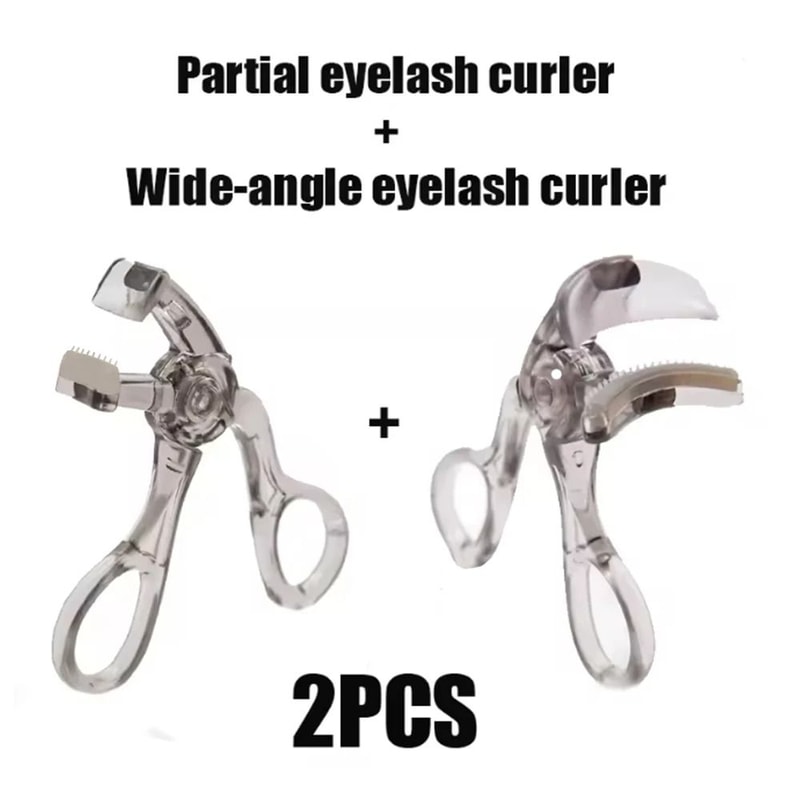 Precision DualAction Lash System Premium Wide Partial Eyelash Curler With Integrated Comb 4