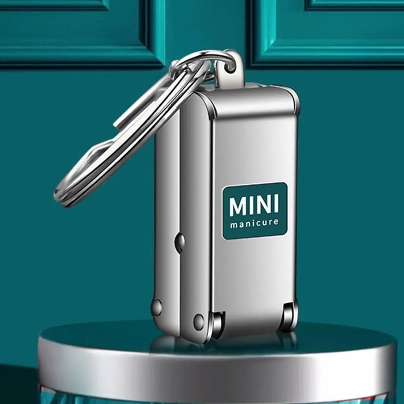 Precision UltraCompact Grooming System Premium Collapsible Stainless Steel Nail Clipper 2