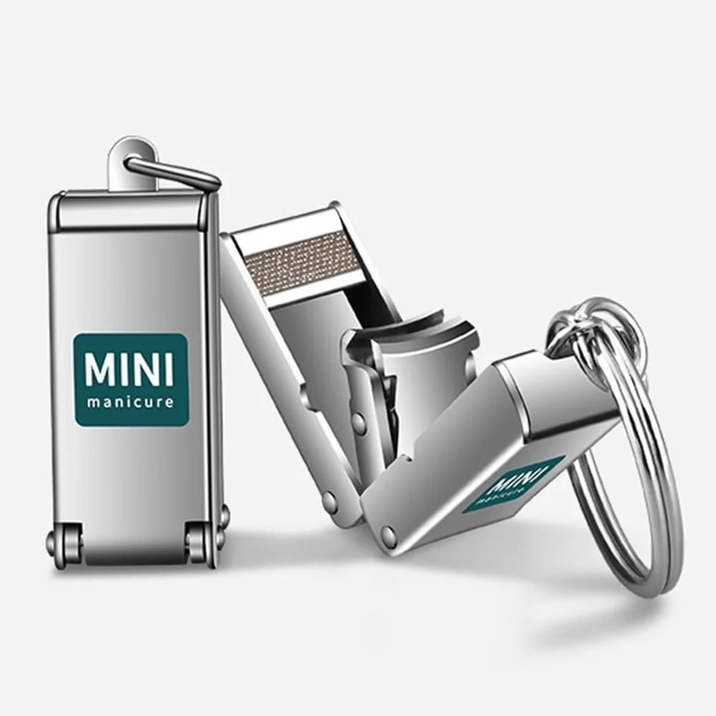 Precision UltraCompact Grooming System Premium Collapsible Stainless Steel Nail Clipper 6