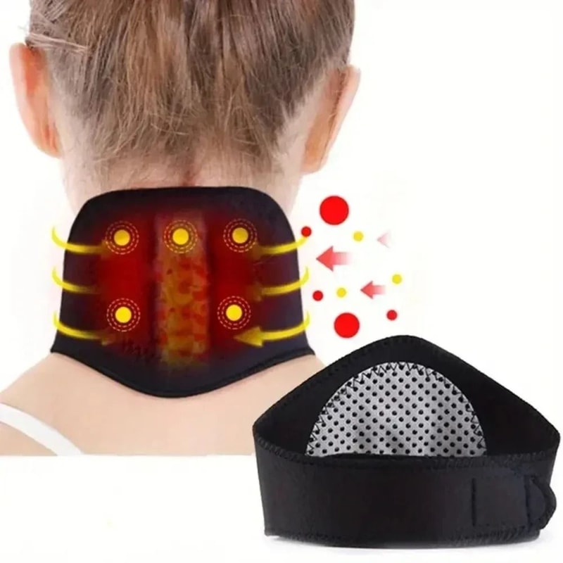 Magnetic Thermal Neck Recovery System Premium 9Magnet SelfHeating Support Brace 1