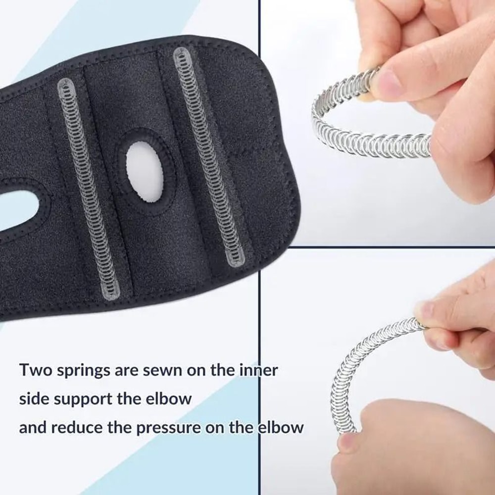 ProImpact Elbow Compression System Premium Support Brace For Tendonitis Athletic Performance 1