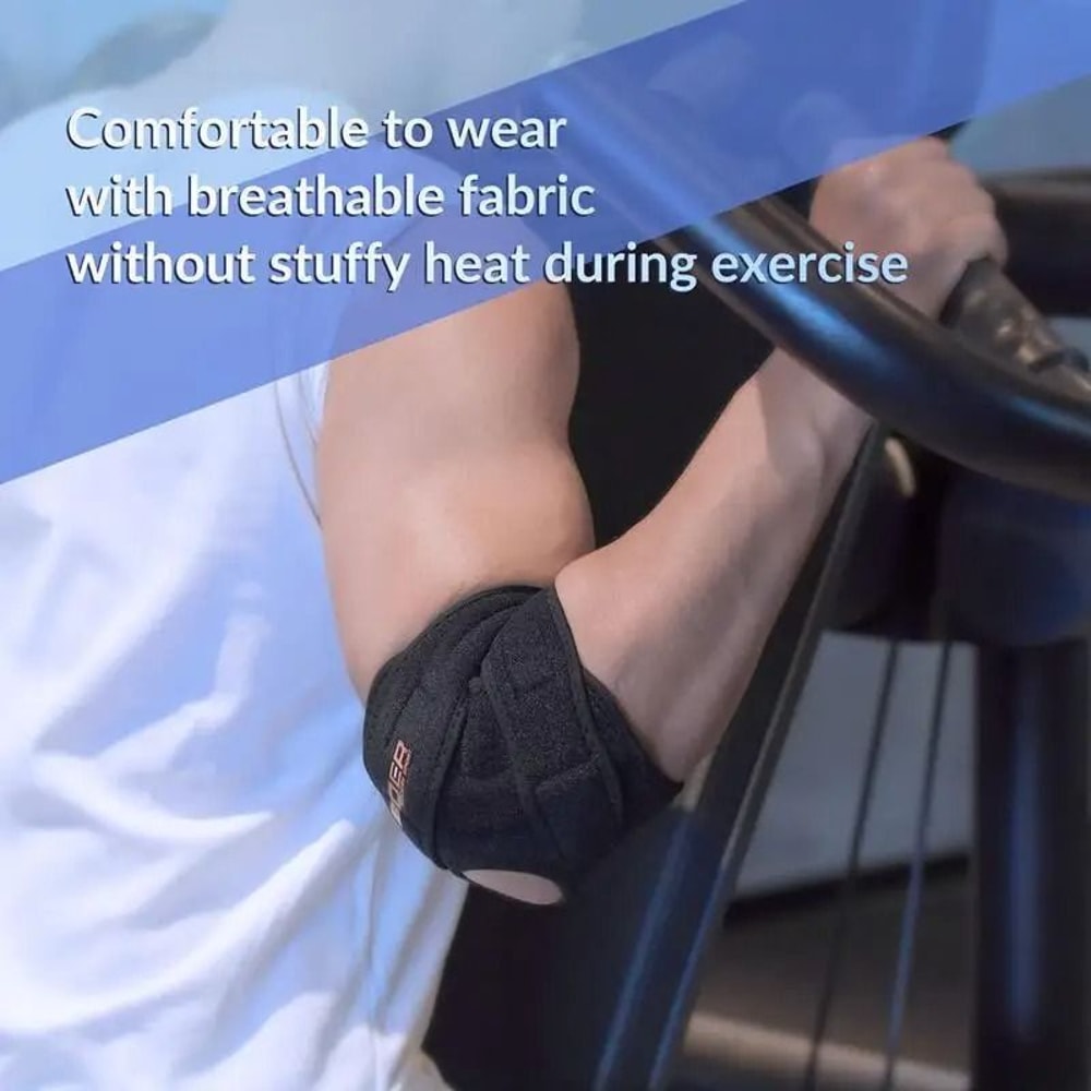 ProImpact Elbow Compression System Premium Support Brace For Tendonitis Athletic Performance 3