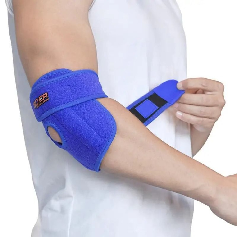 ProImpact Elbow Compression System Premium Support Brace For Tendonitis Athletic Performance 6