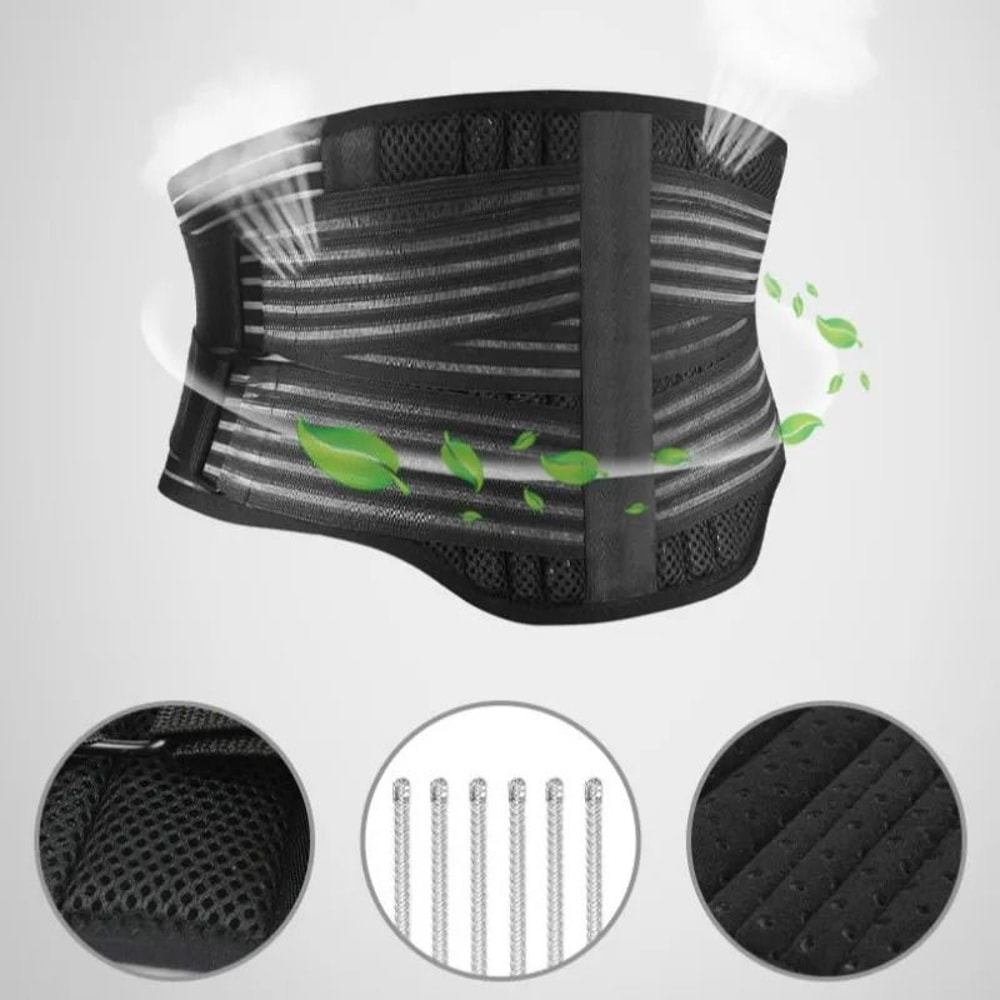 ProLumbar Orthopedic System Premium Adjustable Waist Trainer Spinal Support Brace 4