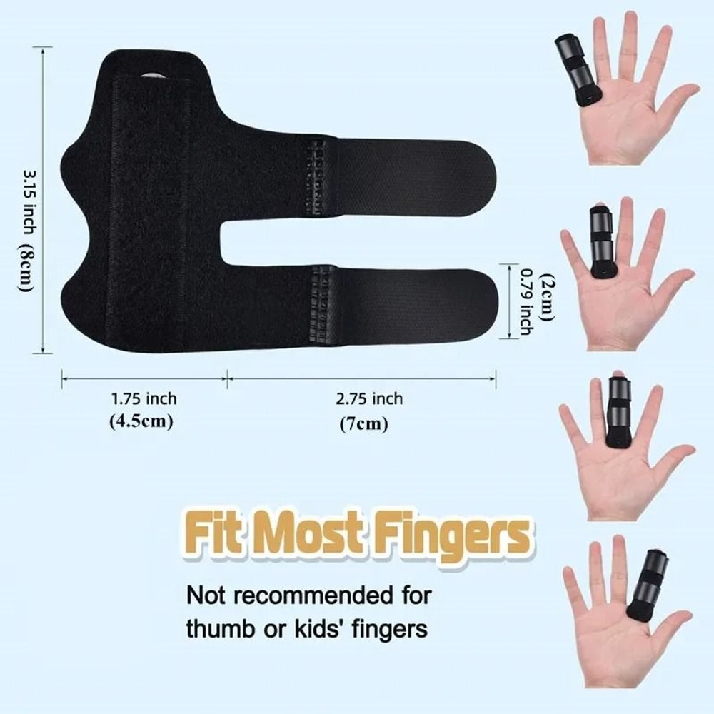 Precision Digital Recovery System Premium Trigger Finger Splint Immobilizer Brace 3