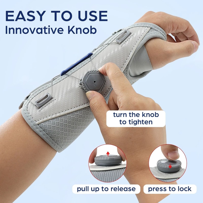 AeroDial Carpal Recovery System Premium BOAStyle Tension Wrist Support Splint 2