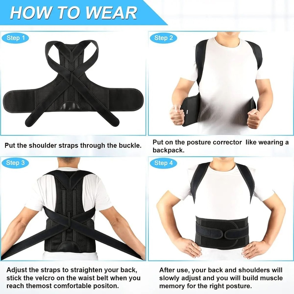 NEENCA AeroAlign Lumbar Support System Premium Posture Corrector Back Straightener 5