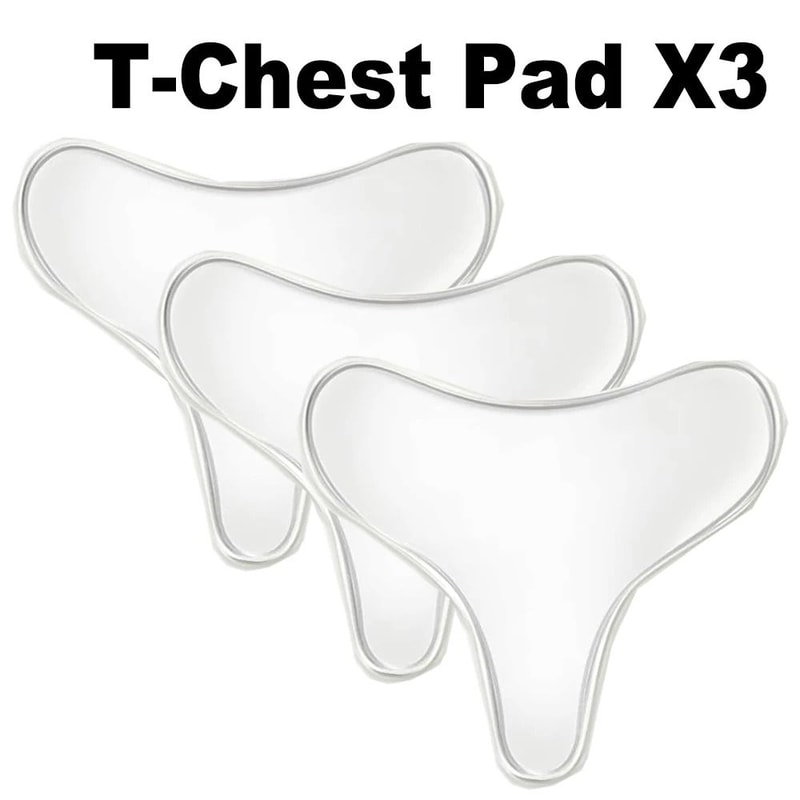 DermaAscend Sculpting System Premium Reusable Silicone TZone AntiWrinkle Chest Pad 9