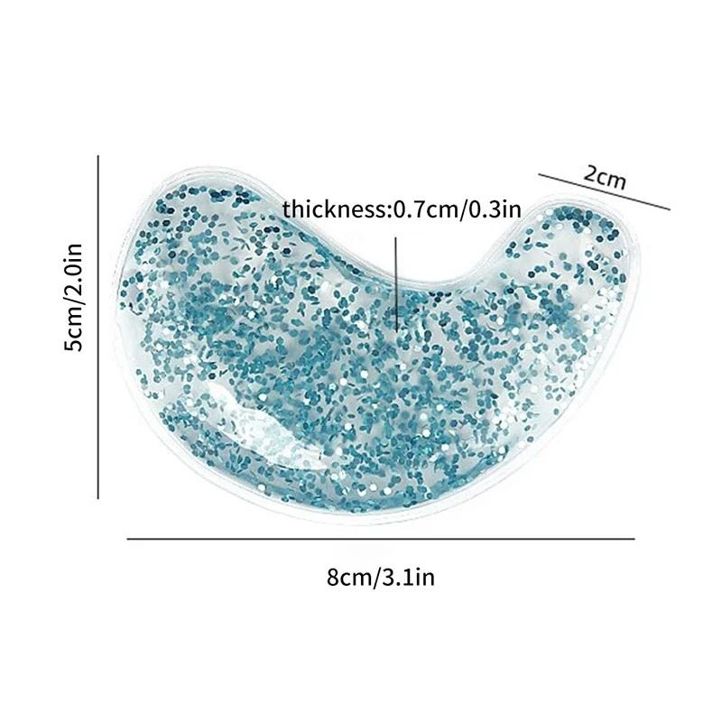 AeroChill Ocular Recovery System Premium Reusable Hot Cold Gel Eye Patches 4