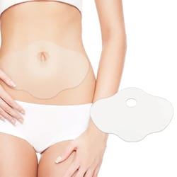 derma-core abdominal recovery system – premium reusable silicone belly pad for stretch marks & scars