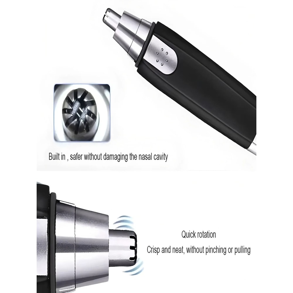 AeroTrim Precision System Professional Painless Electric Nose And Ear Hair Trimmerha 4