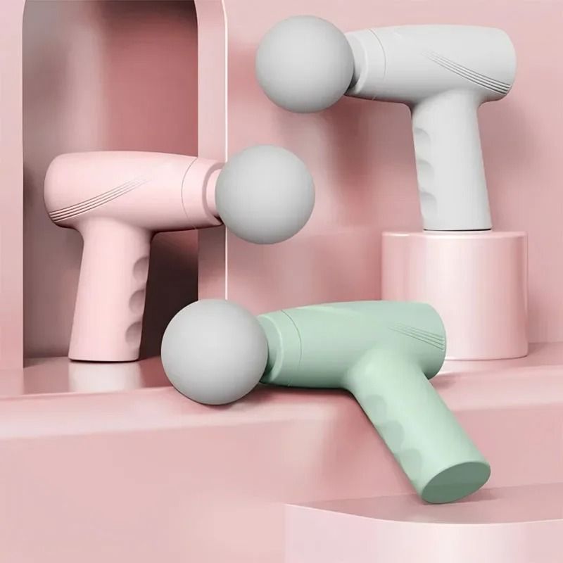 Portable Mini Handheld Deep Tissue Massager And MultiStage Vibration Fascia Gun 0