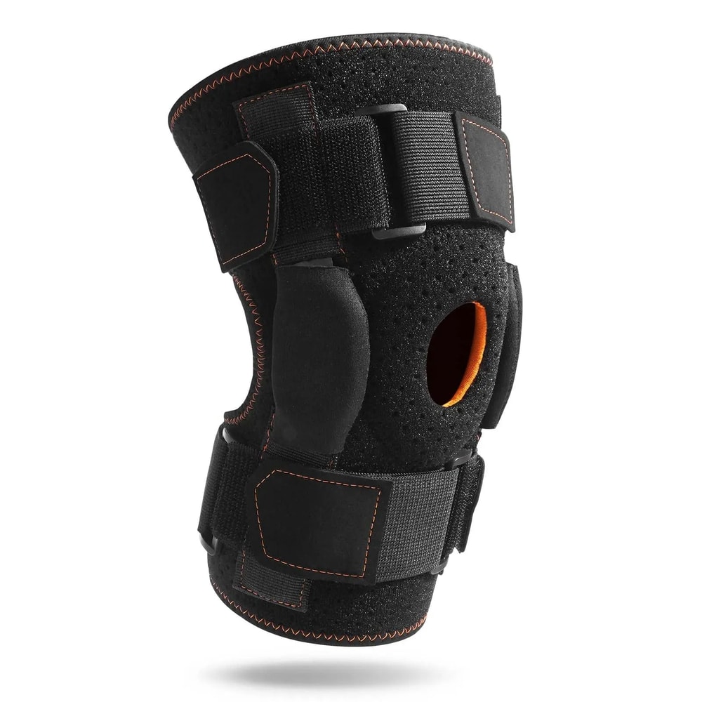 Dual Knee Brace Support With Open Patella Design For Arthritis And Sport Compression 6