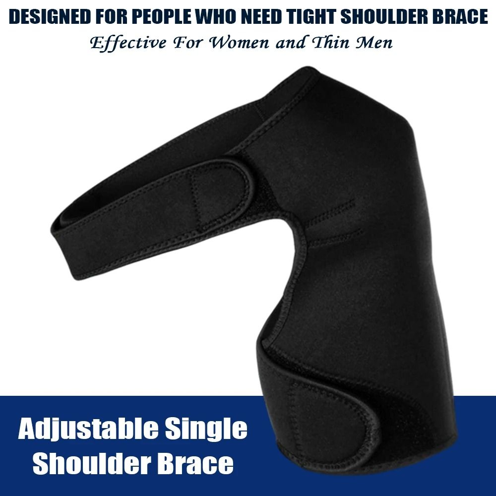Adjustable Single Shoulder Support Brace And Gym Sports Care Guard 3