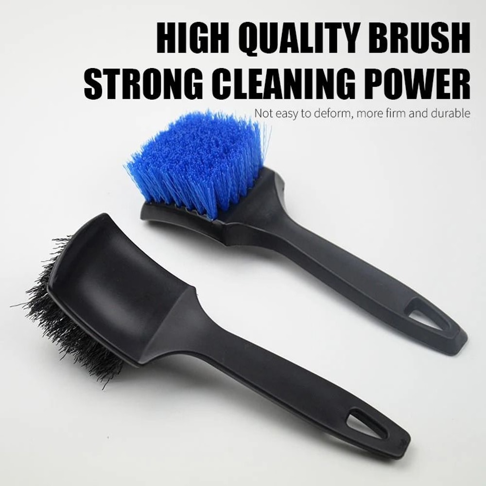Hard Bristle Car Tire And Wheel Hub Cleaning Brush For Professional Auto Detailing 4