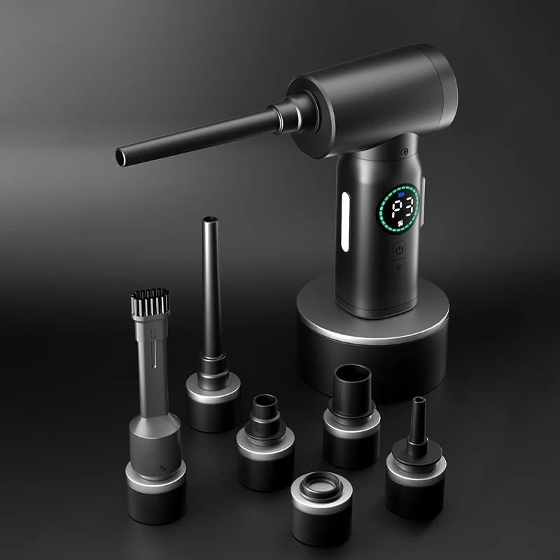 2in1 Wireless Air Duster And Vacuum Cleaner With 7500mAh Battery 0