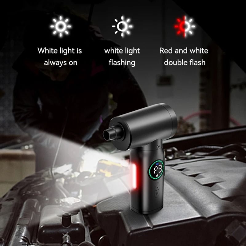 2in1 Wireless Air Duster And Vacuum Cleaner With 7500mAh Battery 3