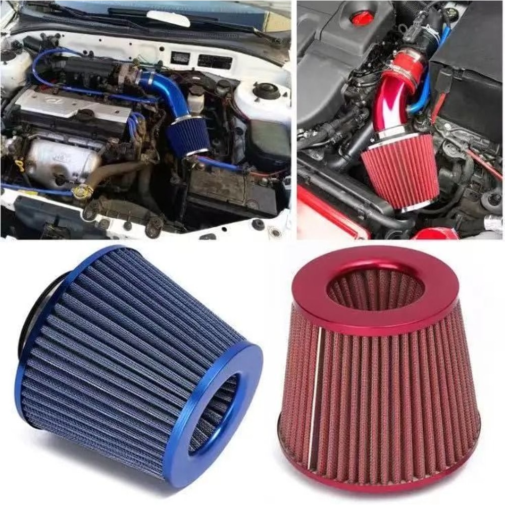 76mm Mushroom Head High Flow Performance Air Filter For Engine Tuning 1