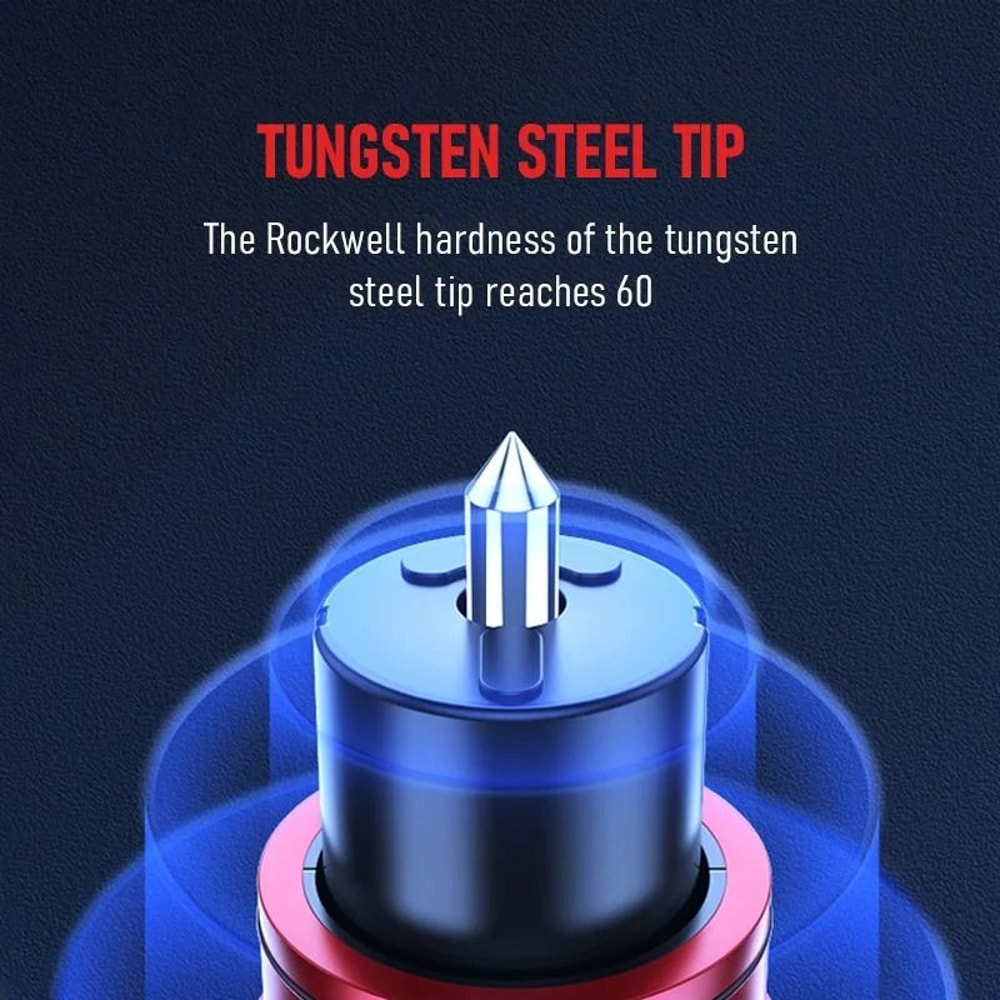 2in1 Car Emergency Hammer And Seat Belt Cutter LifeSaving Rescue Tool 4