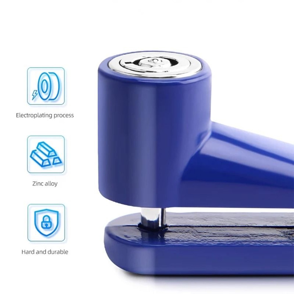 Motorcycle Disc Brake Lock And AntiTheft Security For Scooters 2