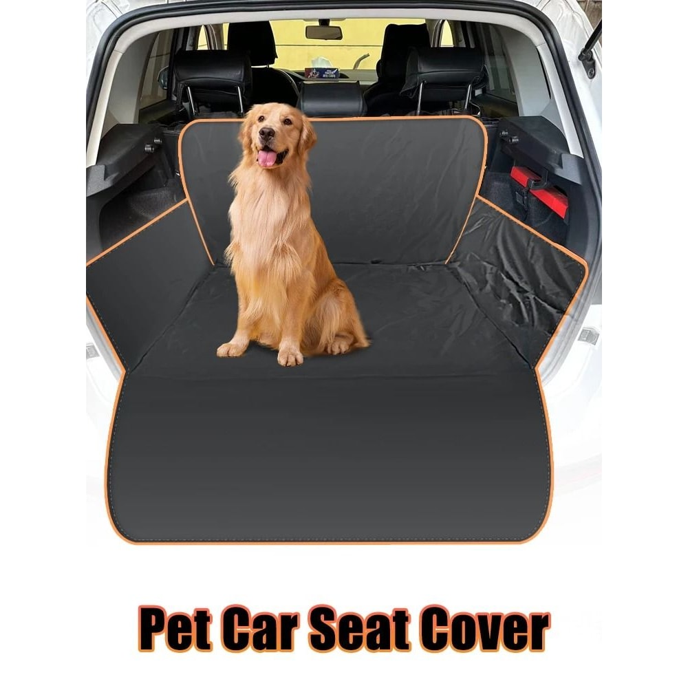 Universal Waterproof SUV Trunk Cargo Mat And AntiSlip Pet Travel Carrier 0