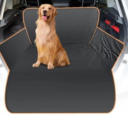 universal waterproof suv trunk cargo mat and anti-slip pet travel carrier